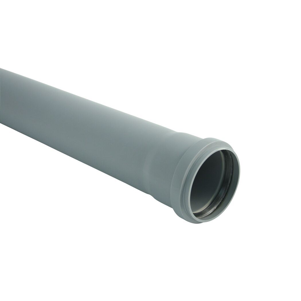 Graues HT-Rohr DN32, Länge 2000 mm