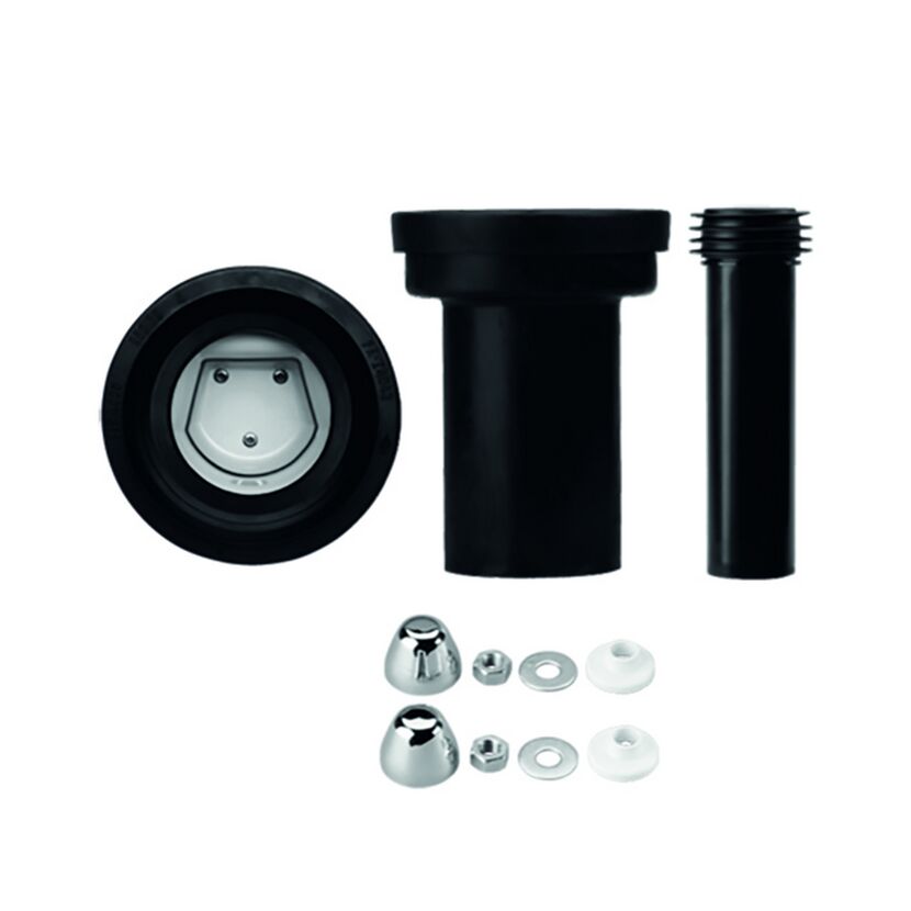 WC-Anschlussset DN 90, 180mm Einzelteile