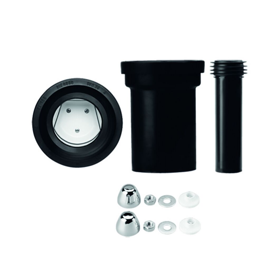 WC-Anschlussset DN 110, 180mm Einzelteile