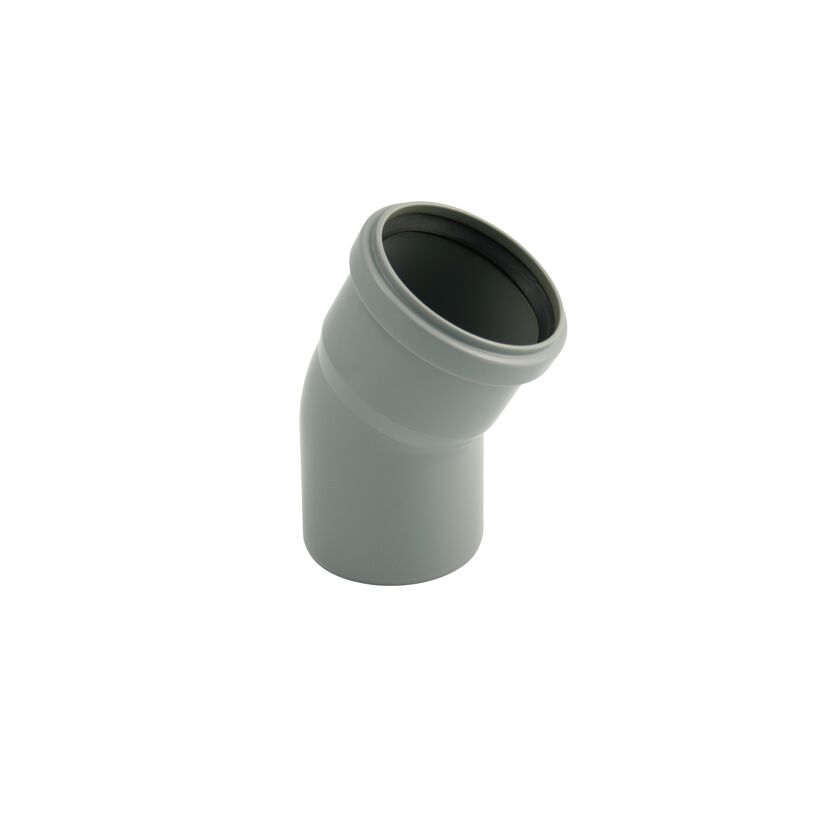 HT-Rohr Bogen 15 Grad