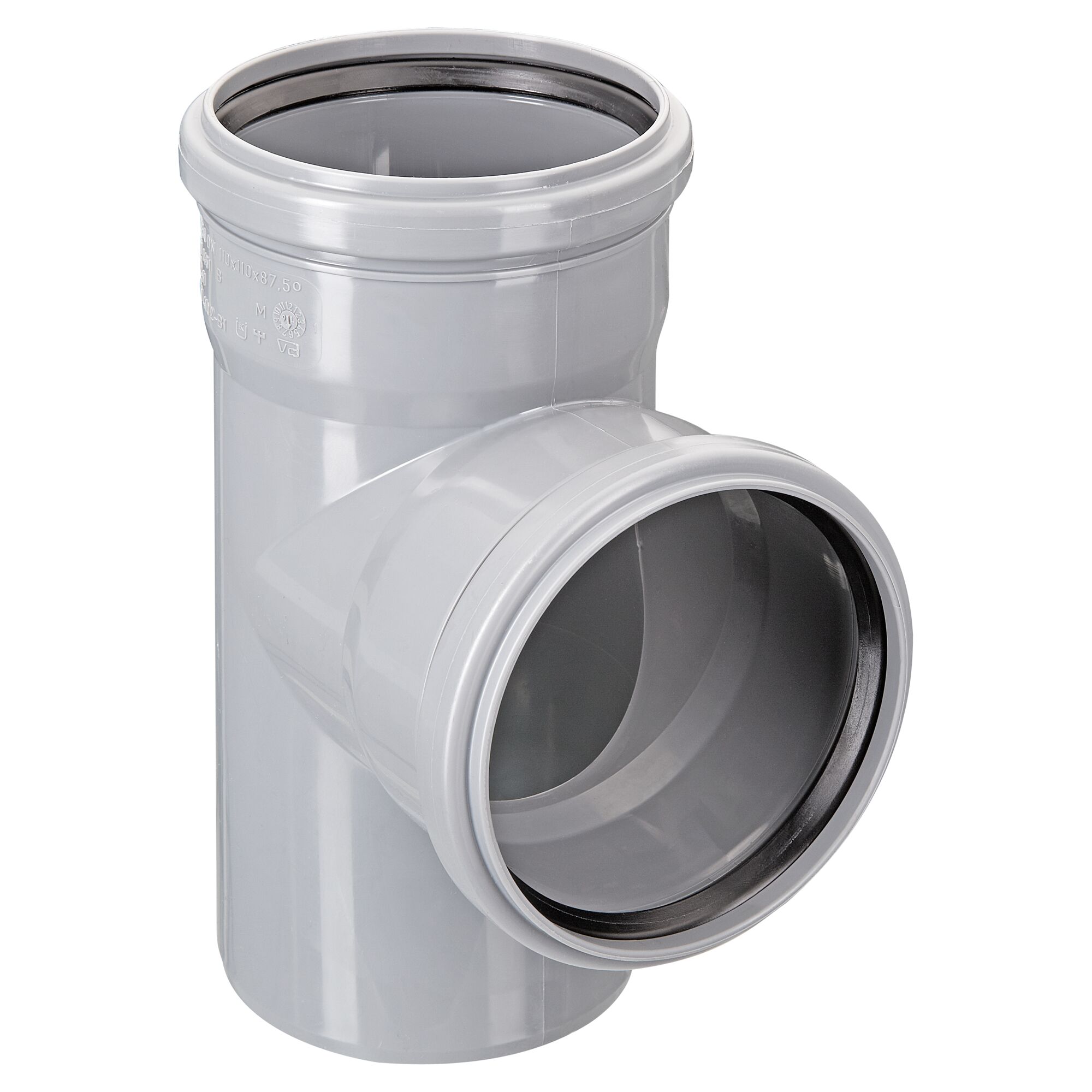 HT-Einfachabzweig DN75/75, 87°