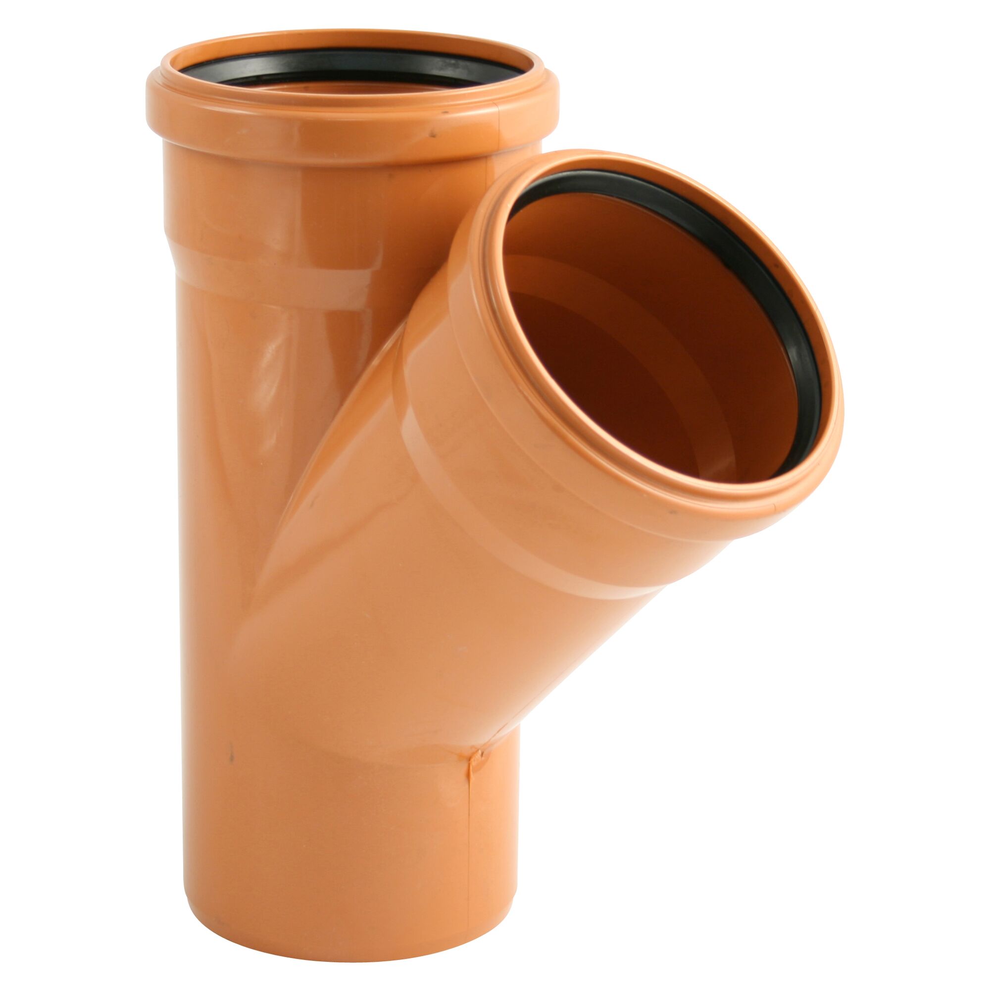 KG-Rohr Abzweigung 45 Grad