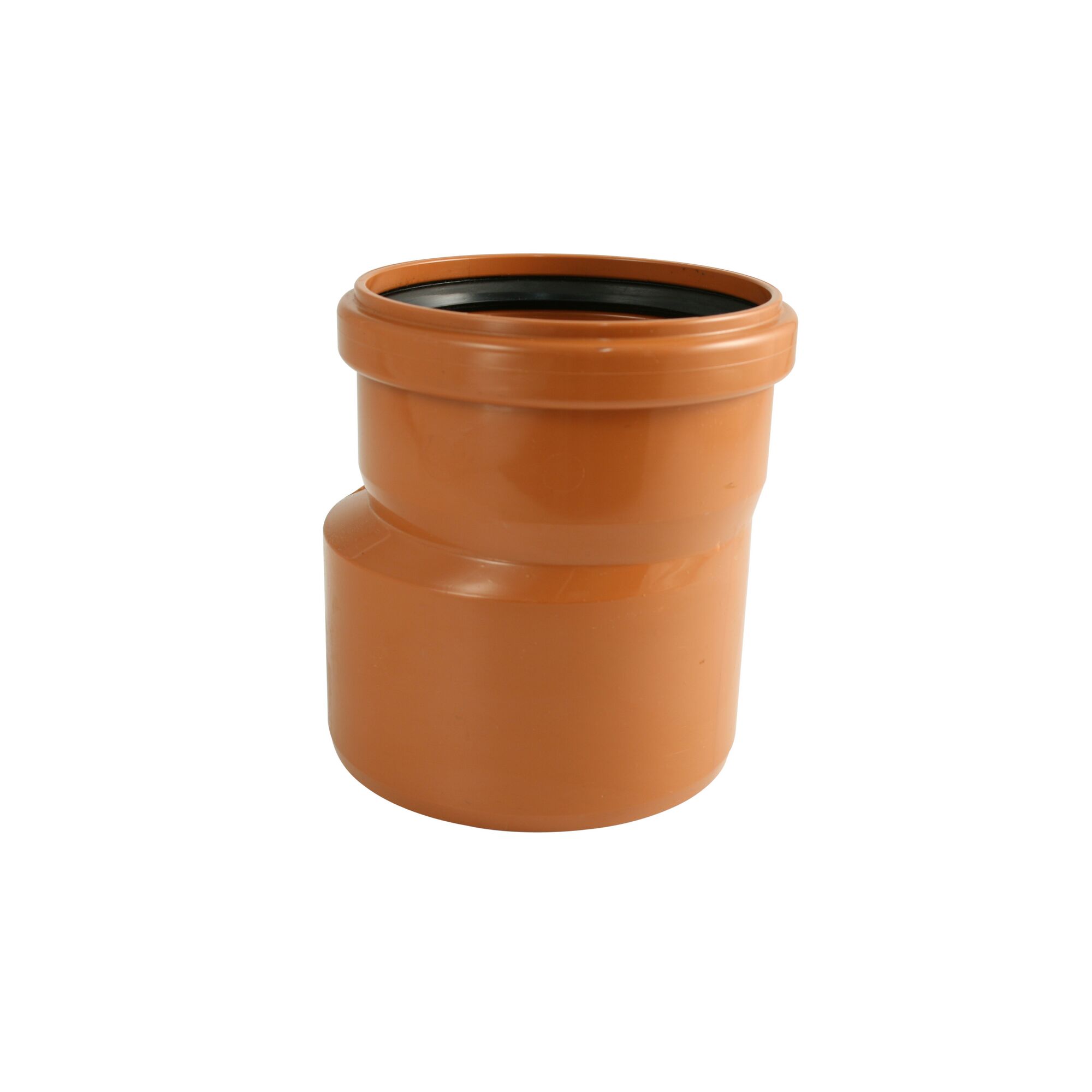 Braunes KG-Rohr Reduktion DN160 / 125