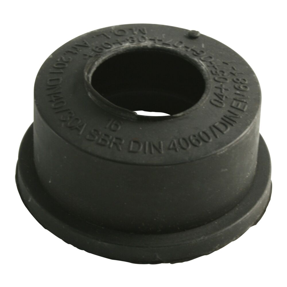 Schwarze Gummimanschette DN40/30A HTGM