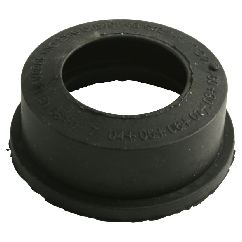 Schwarze Gummimanschette DN40/40C HTGM