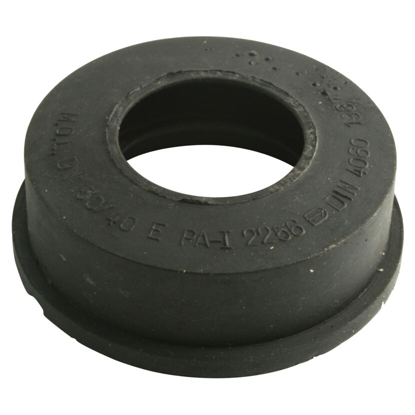 Schwarze Gummimanschette DN 50/40E