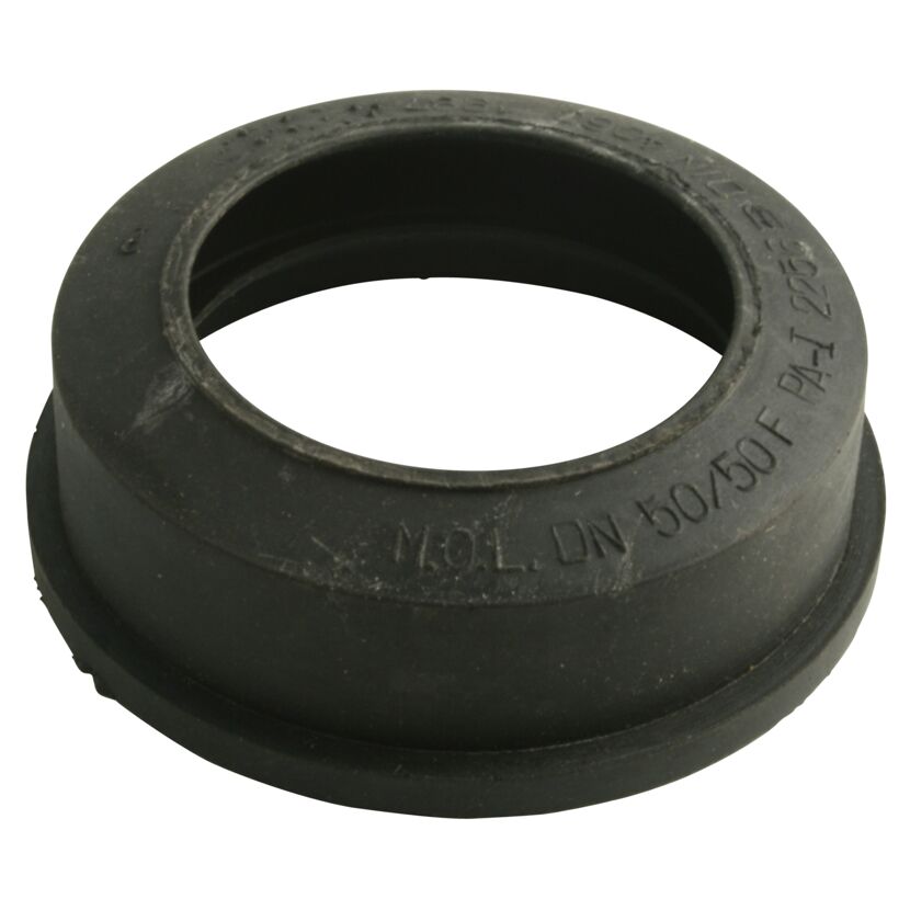 Schwarze Gummimanschette DN 50/50F