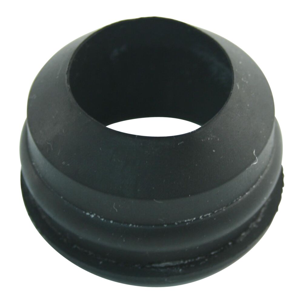 Schwarzer Gumminippel DN40 x 1 1/4"