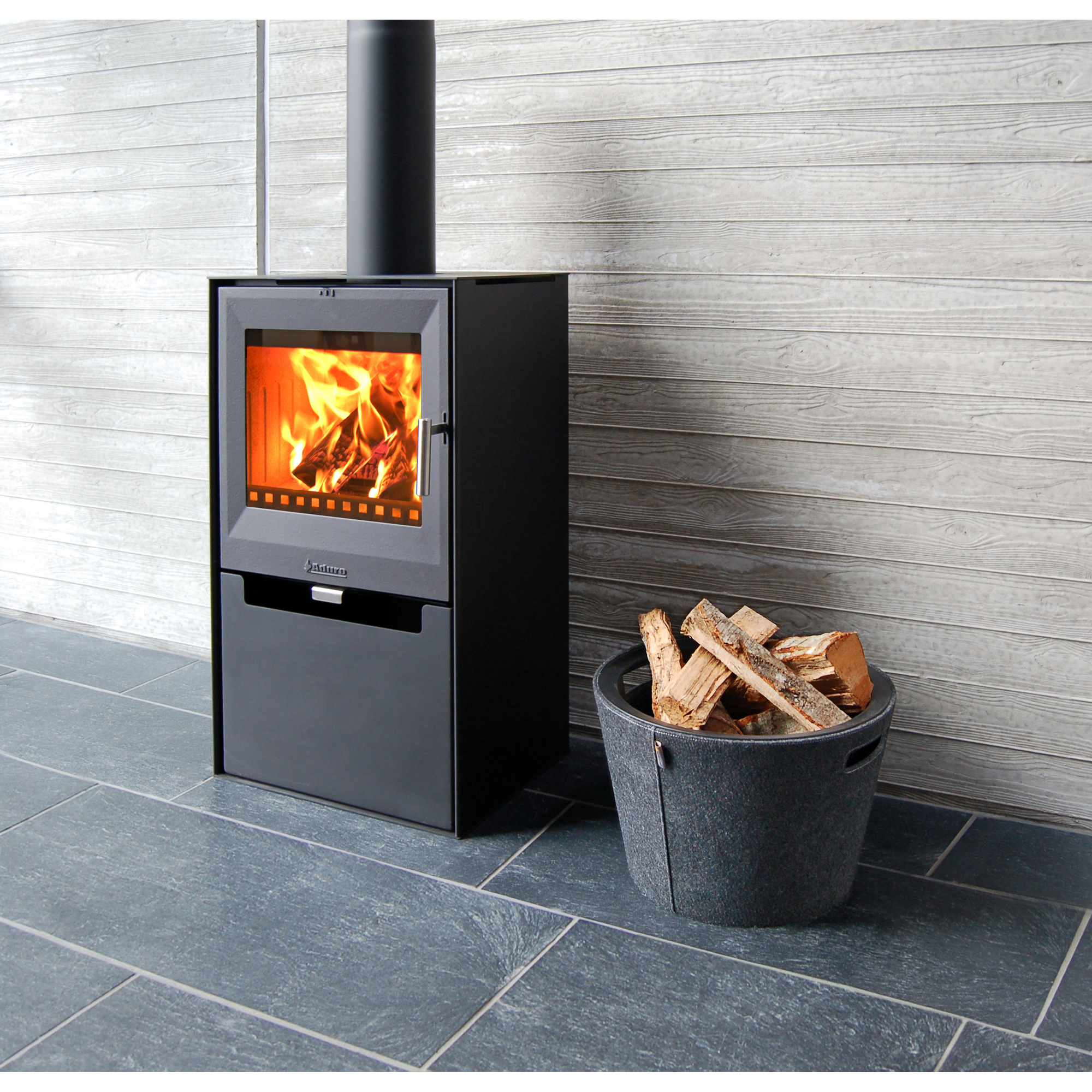 Kaminofen '14' Stahl 6,5 kW + product picture