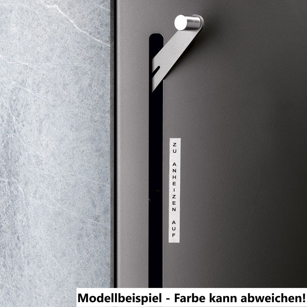 Lüftungsschieber am Kaminofen Island Aqua II