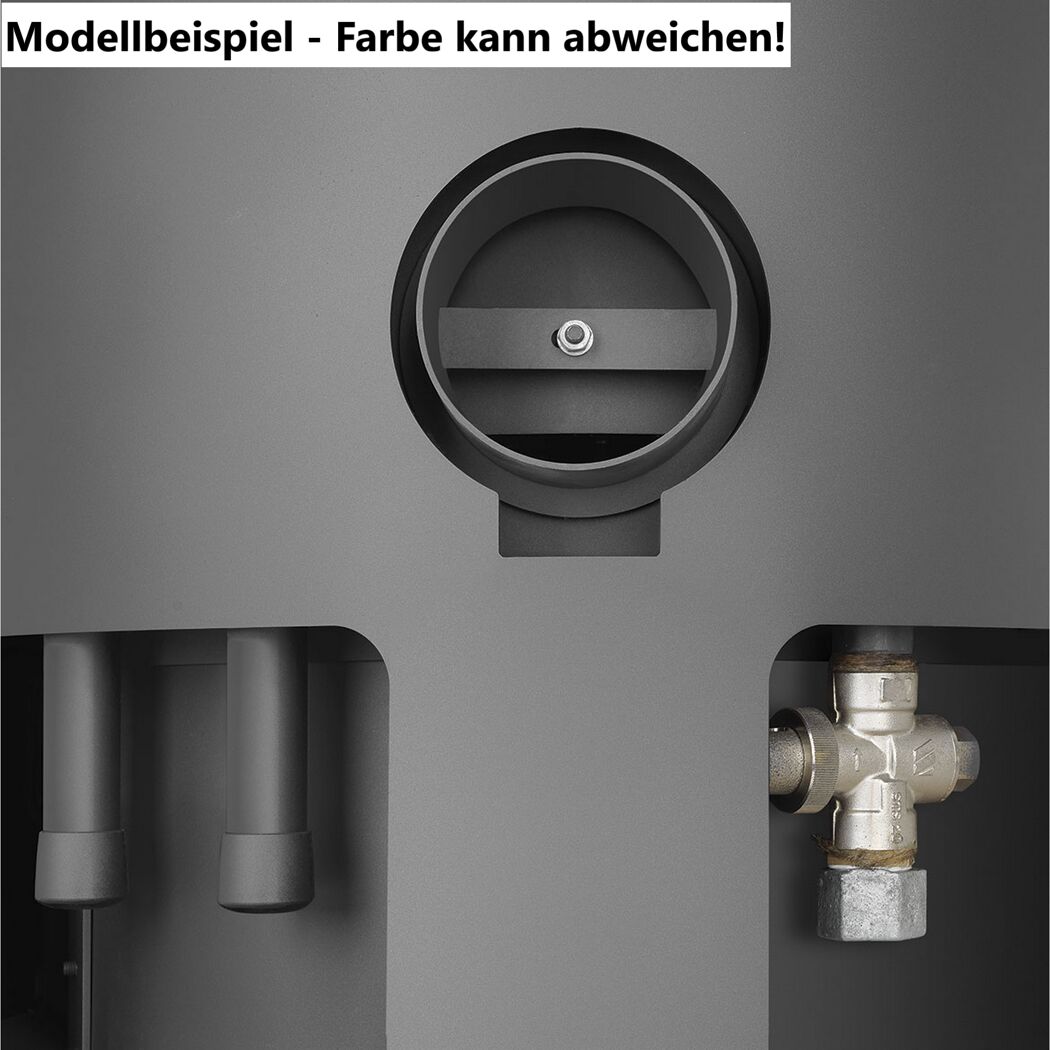 Anschluss des Kaminofens Island Aqua II