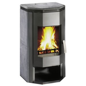 Kaminofen 'Prisma' grau 8,3 kW