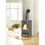 Kaminofen 'Prisma' grau 8,3 kW