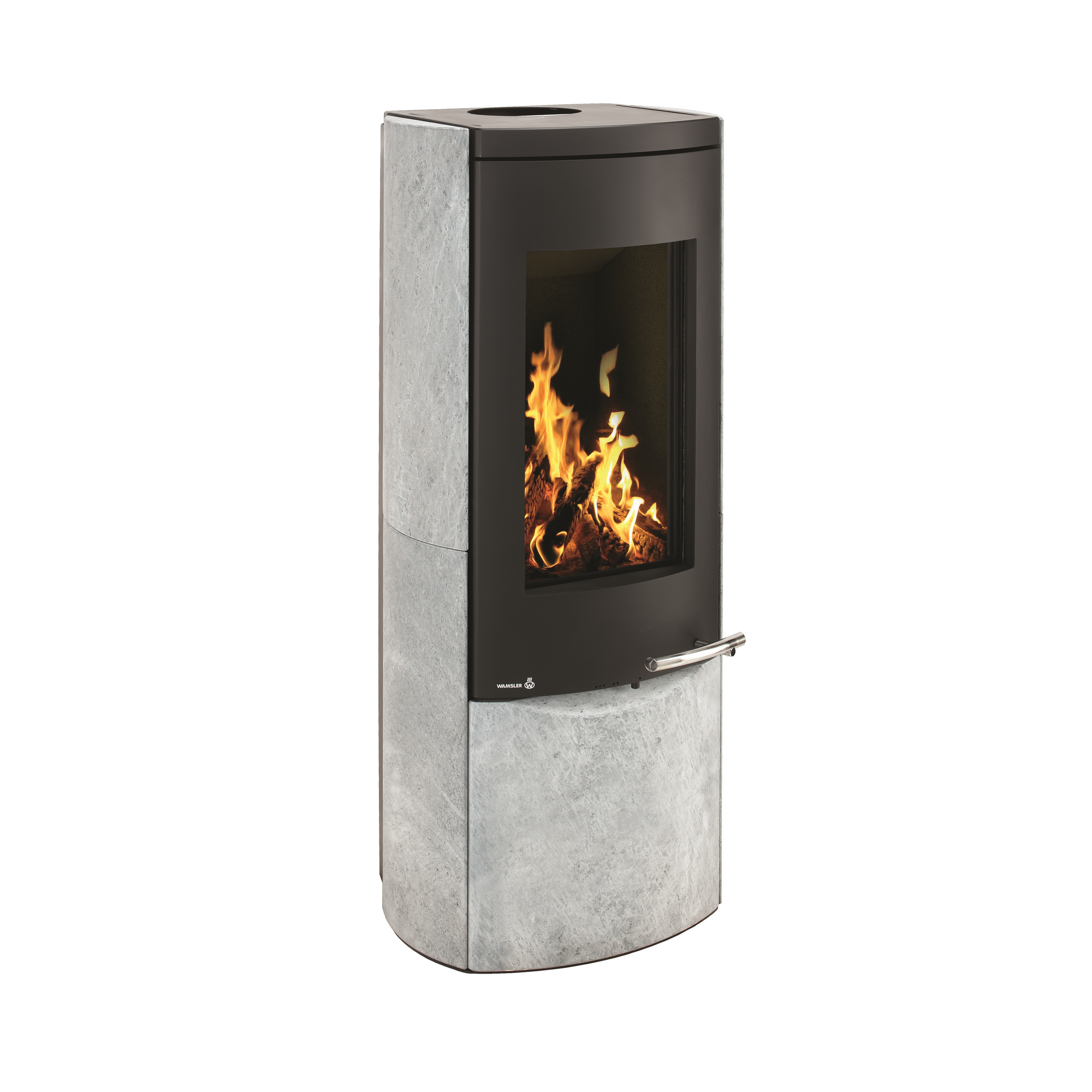 Kaminofen 'Myra' Naturstein grau 8,2 kW + product picture