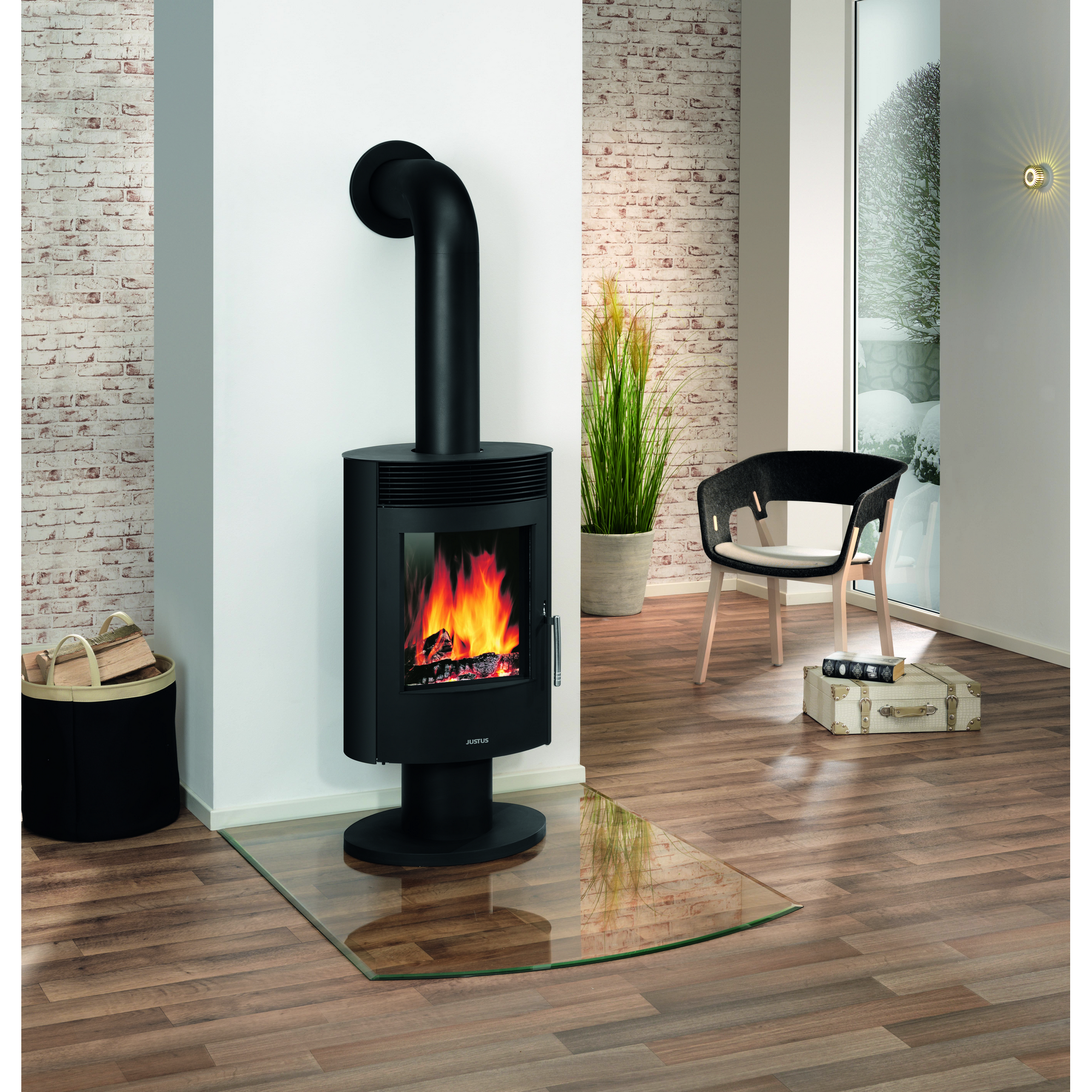Kaminofen 'Seeland' Stahl 5 kW + product picture