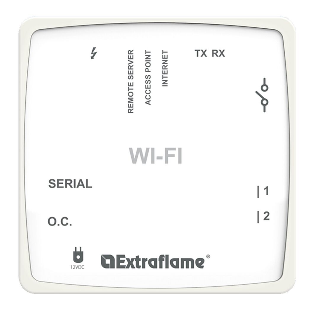 WLAN-Steuerung für Pelletofen von Extraflame