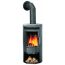 JUSTUS Kaminofen Usedom 5 mit Speckstein
