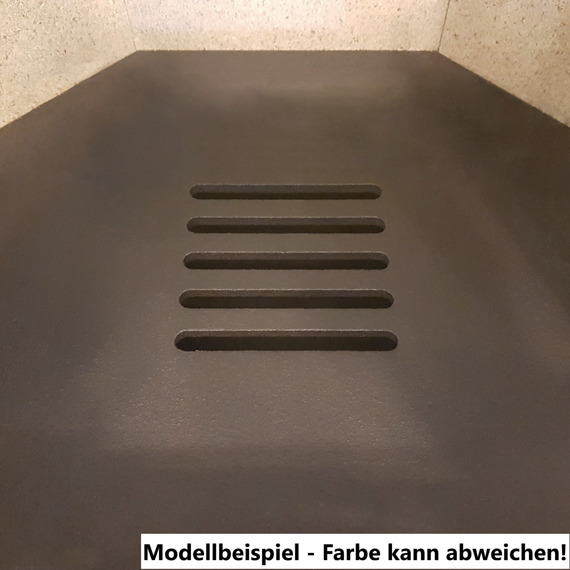 Kaminofen 'Usedom 5' Stahl/Sandstein 5 kW + product picture