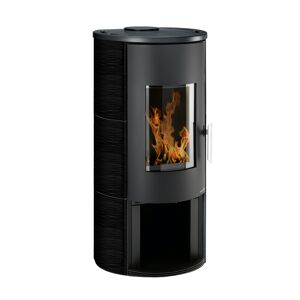 Kaminofen 'Vitus' Keramik schwarz 7 kW