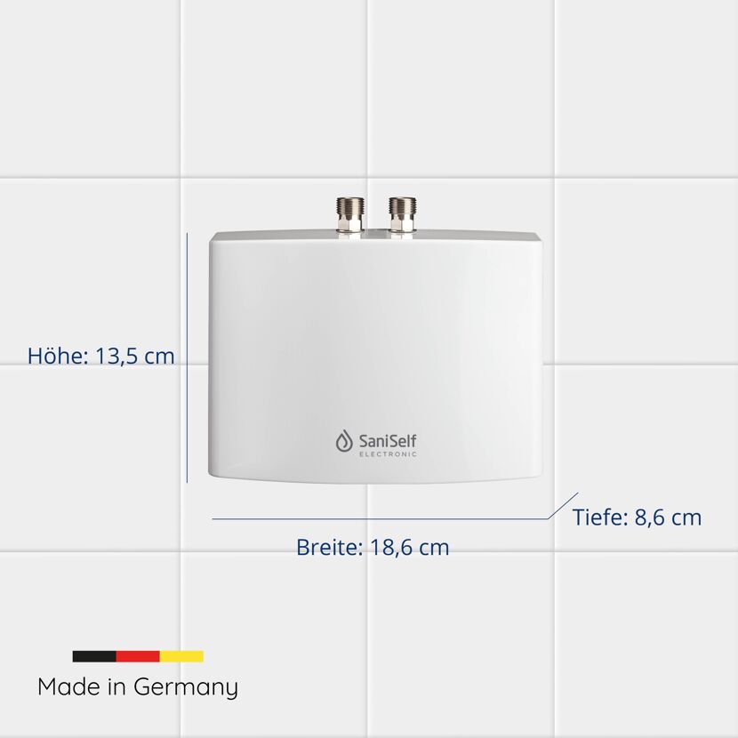 Kleindurchlauferhitzer Saniself 'KDE'