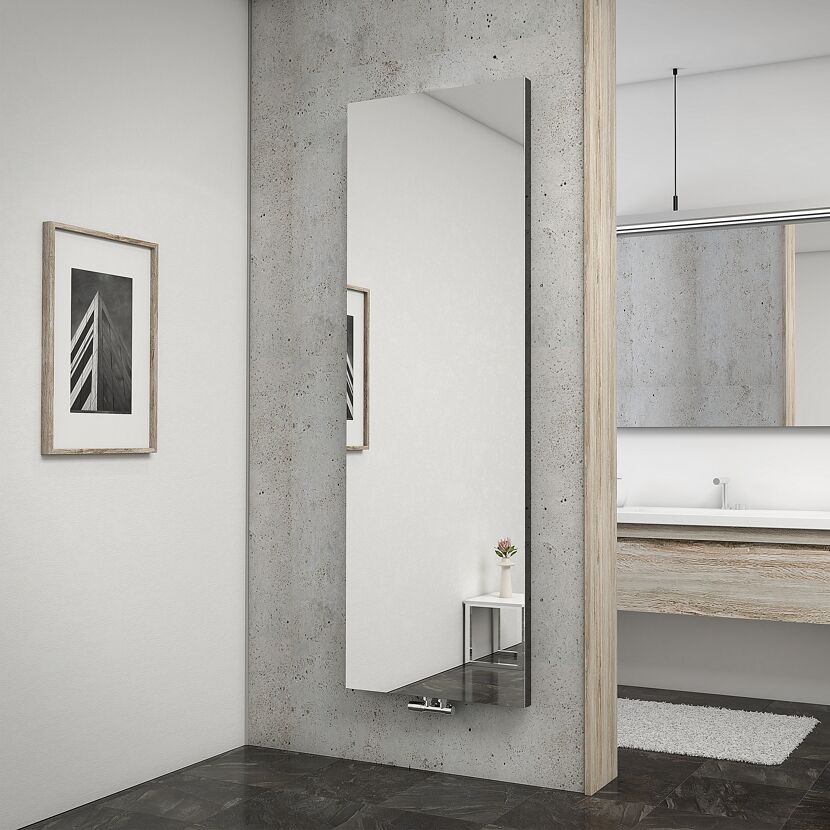 Design Heizkörper New York mit Spiegel