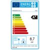 Kaminofen 'Oval' schwarz/metallic 8,7 kW