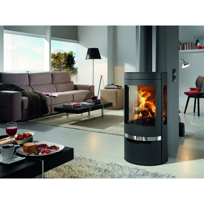 Kaminofen 'Suerte' Stahl 8 kW