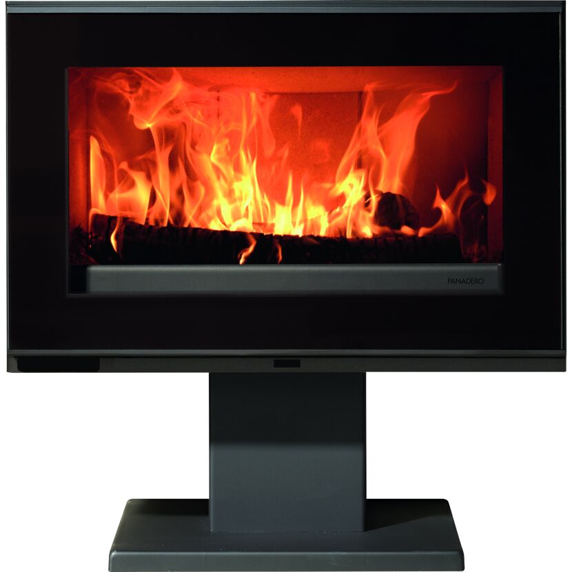Kaminofen 'Maja-S' schwarz/metallic 7 kW