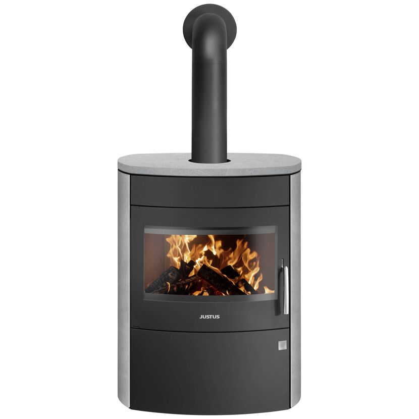 Kaminofen 'Agero 2.0' Stahl/Speckstein 7 kW