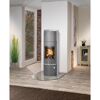 Kaminofen 'Faro W 2.0' Stahl/Speckstein 7 kW