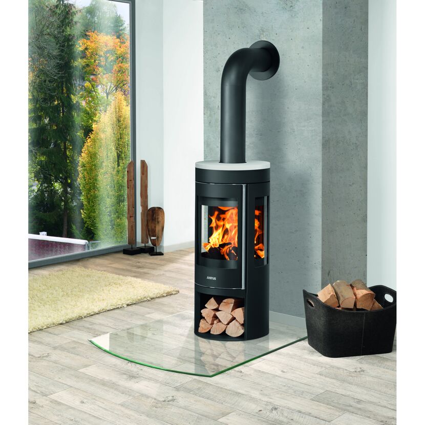 Kaminofen 'Mino Trios 2.0' Stahl 5,5 kW