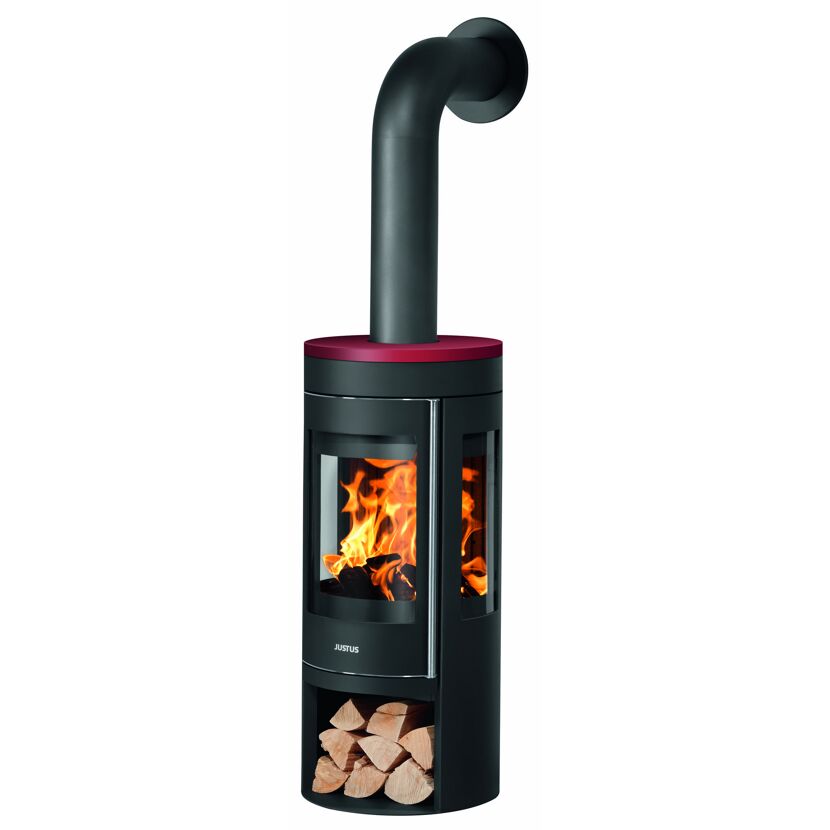 Kaminofen 'Mino Trios 2.0' Stahl 5,5 kW