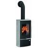 Kaminofen 'Reno R' Stahl/Speckstein 6 kW