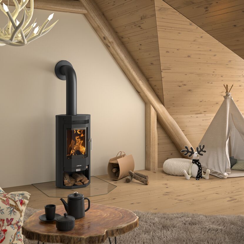 Kaminofen 'Usedom 5 D' Stahl 5,5 kW