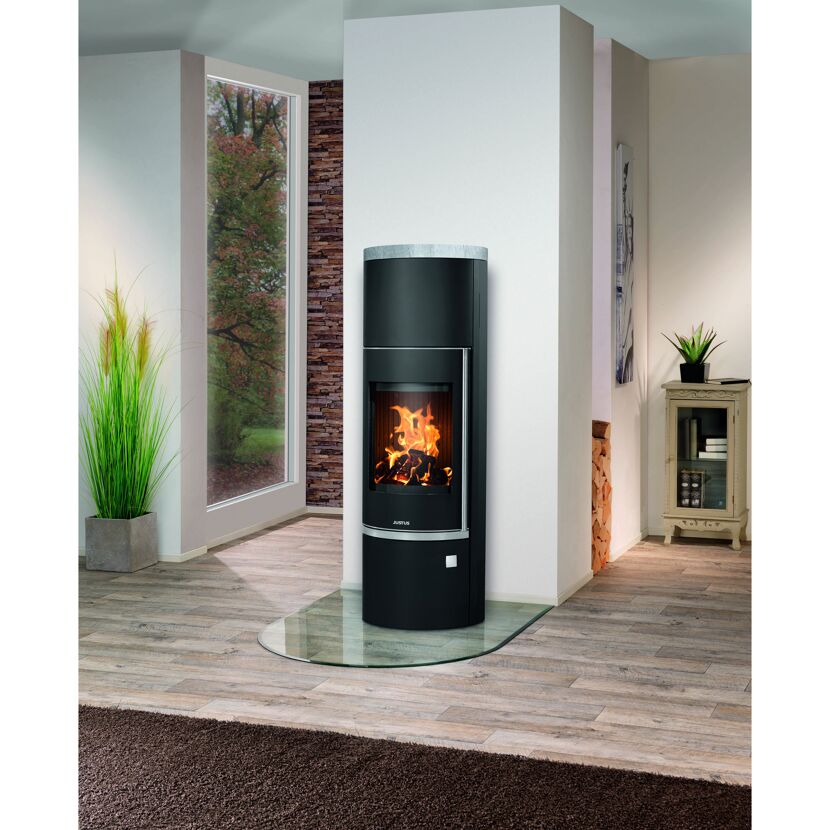 Kaminofen 'Faro Aqua 2.0' wasserführend Stahl 8,5 kW