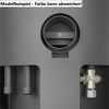 Kaminofen 'Faro Aqua 2.0' wasserführend Stahl/Sandstein 7 kW