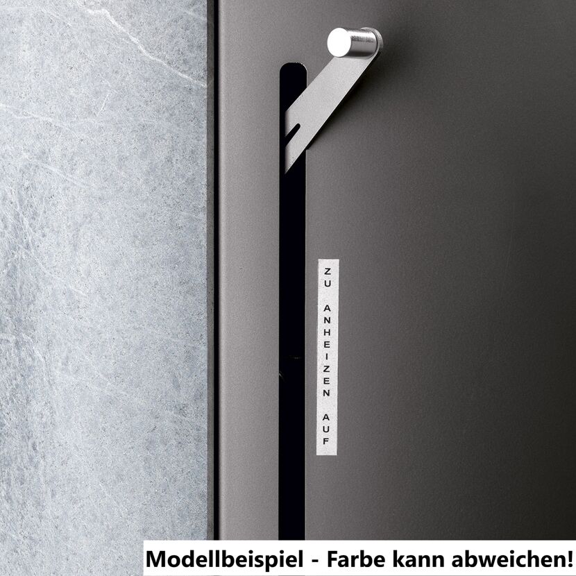 Kaminofen 'Island Aqua II' wasserführend Stahl/Speckstein 10 kW