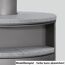 Kaminofen 'Island Aqua II' wasserführend Stahl/Speckstein 10 kW