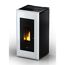 Pelletofen 'Vega' Stahl/Naturstein 10,5 kW