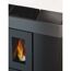 Pelletofen 'Moon' Stahl schwarz 10 kW