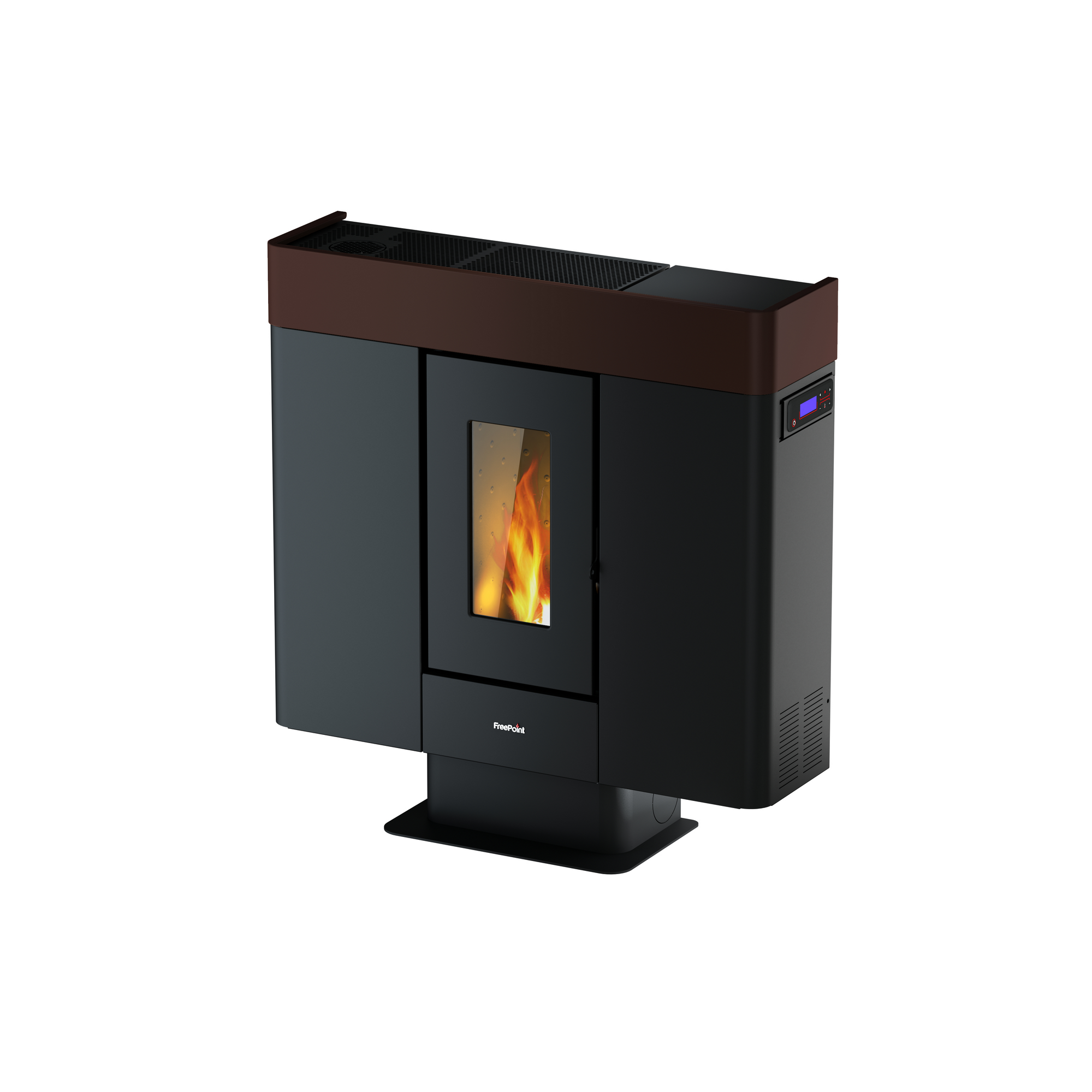 pelletofen 10 kw mit gebläse