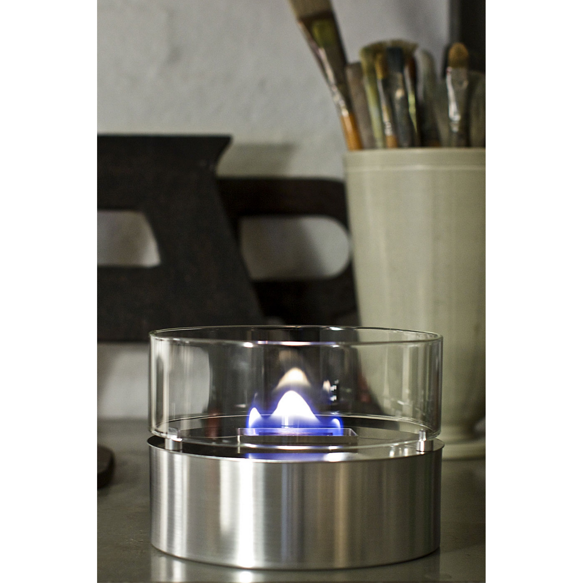 Tischfeuer 'Cafe silber' 300 ml, silber + product picture