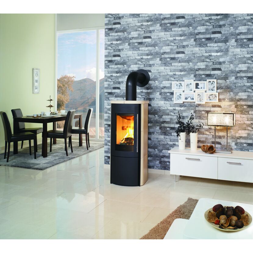 Kaminofen Lova creme RUA ECOplus 6KW