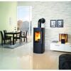 Schwarzer Kaminofen Lova RUA ECOplus 7KW von Hark