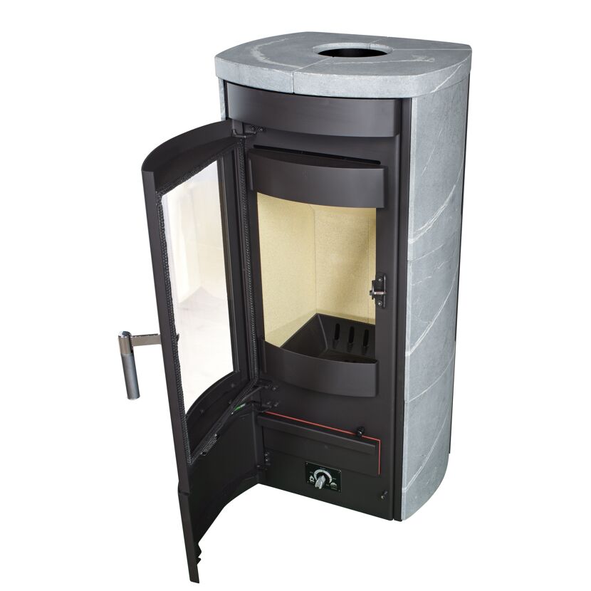 Kaminofen 'Tiamo EX' Naturstein/Vermiculite 6 kW