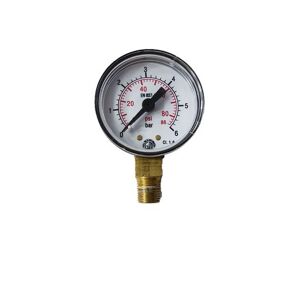 Manometer Kunststoff/Messing 1/8 Zoll