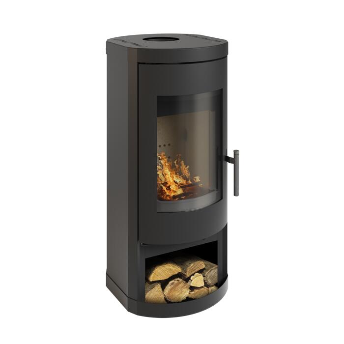 Wamsler Kaminofen 'Ophit' Naturstein schwarz/grau 6 kW