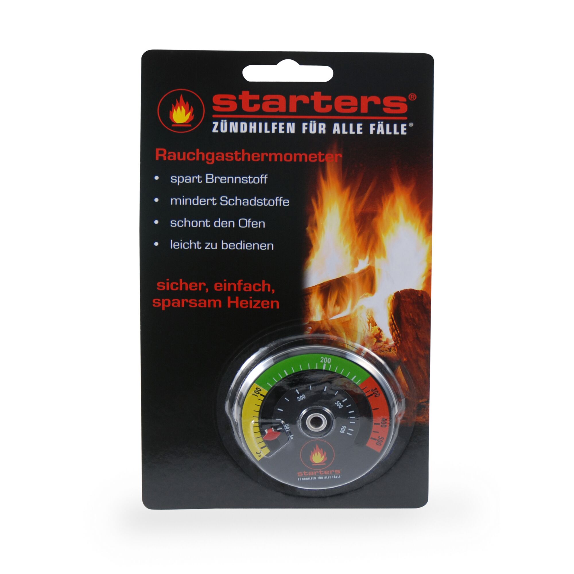 Rauchgasthermometer von Starters im Verkaufsblister