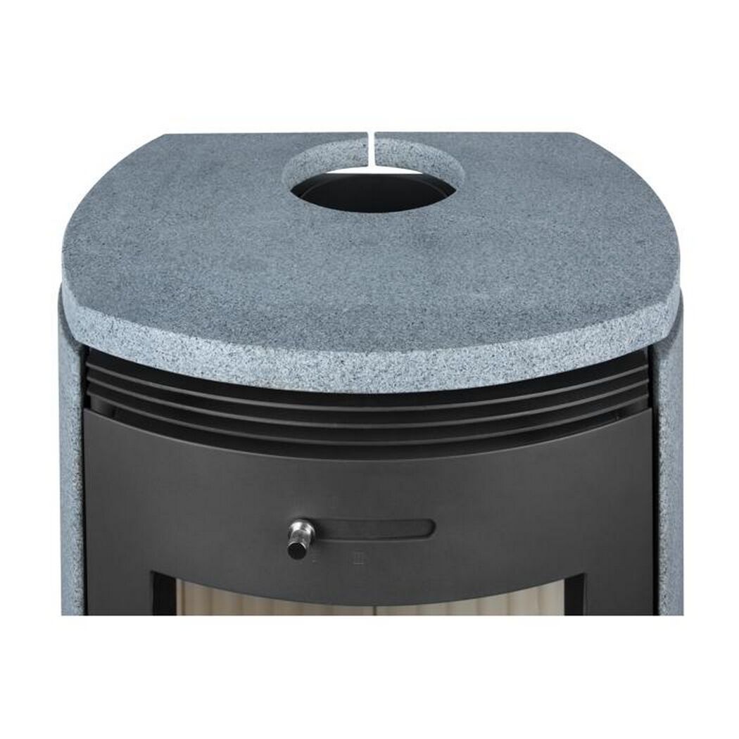 Oberseite des Kaminofens Nyborg GTS 3.0