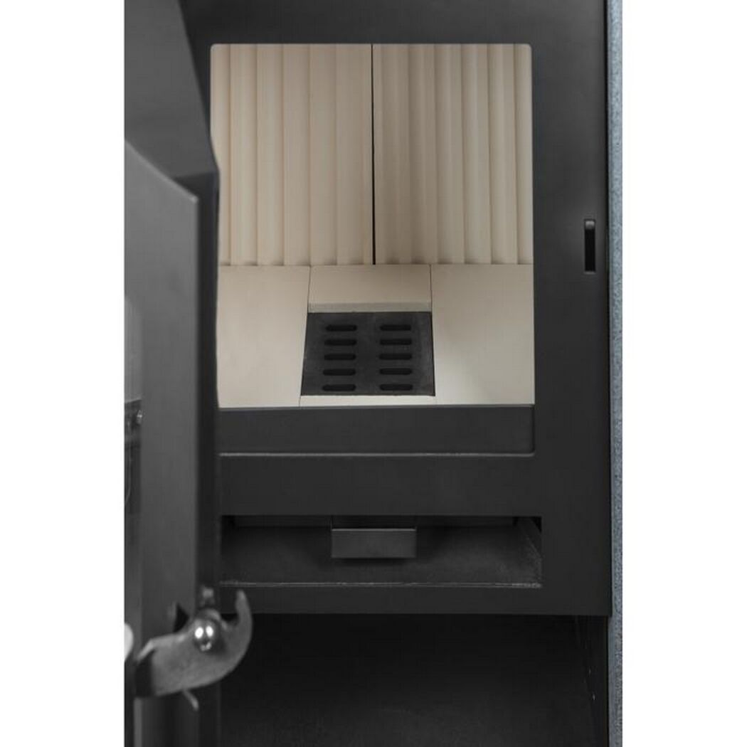Innenansicht des Kaminofens Nyborg GTS 3.0